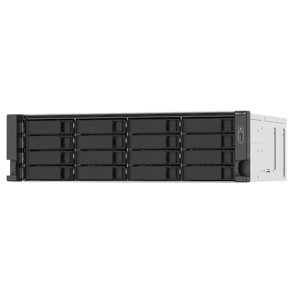 Qnap Nas Ts-1673au-rp-16g 16 Bugt Sort