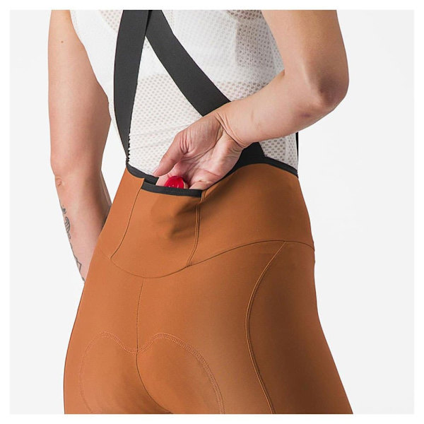 Castelli Espresso Dt Cykelbyxor Brun M Kvinna