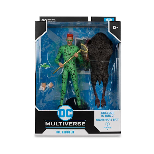 Mcfarlane Dc Bygger En Enigma-figur Från Batman Forever 18 Cm