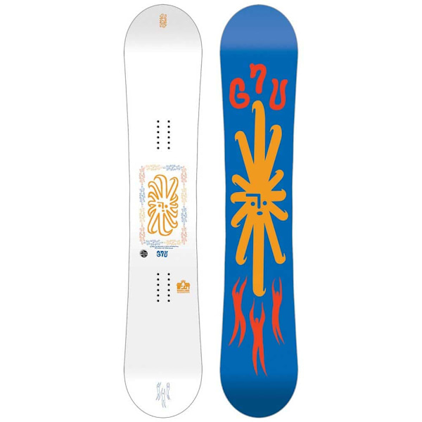 Gnu Headspace Snowboard Transparent 155