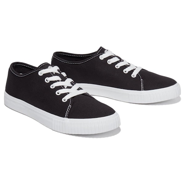 Timberland Skyla Bay Canvas Oxford Sko Sort EU 41 Kvinde