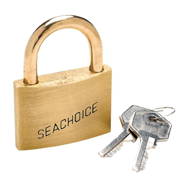 Seachoice Keyd-alike Brass Padlock Guld