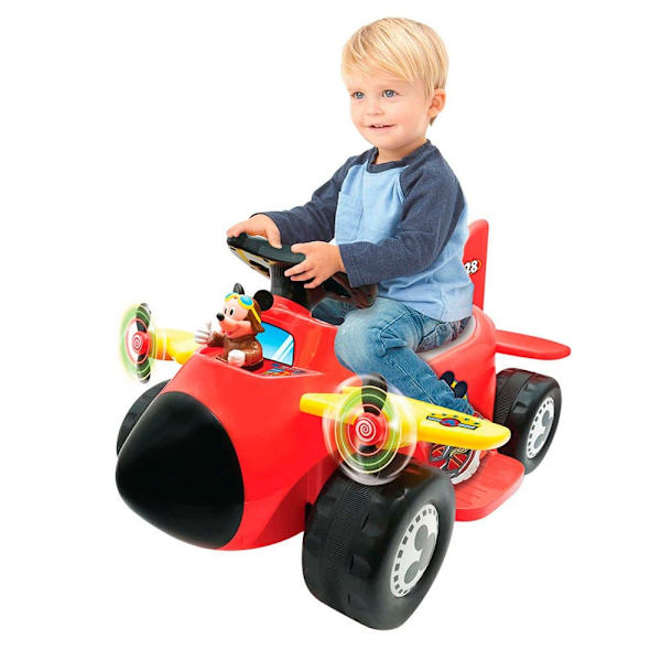 Kiddisland Ride-on Walker Disney Junior Mickey Plane Flerfarvet 18 Months - 3 Years