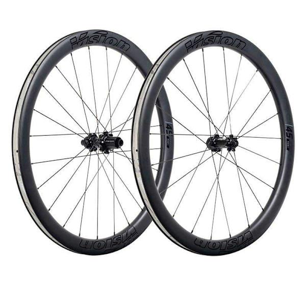 Vision Sc45 Cl Disc Tubeless Maantiepyörän Pyöräsarja Hopeinen 12 x 100 / 12 x 148 mm / Shimano/Sram HG