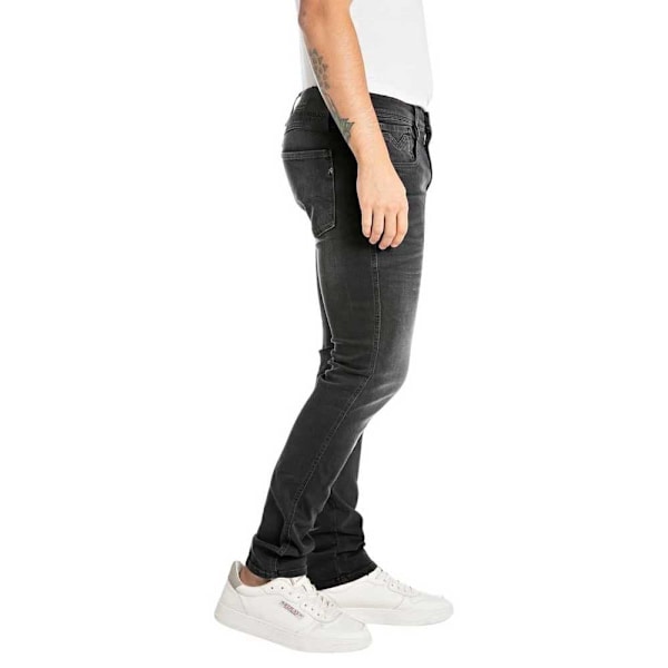 Replay M914y.000.66172b Jeans Sort 34 / 32 Mand
