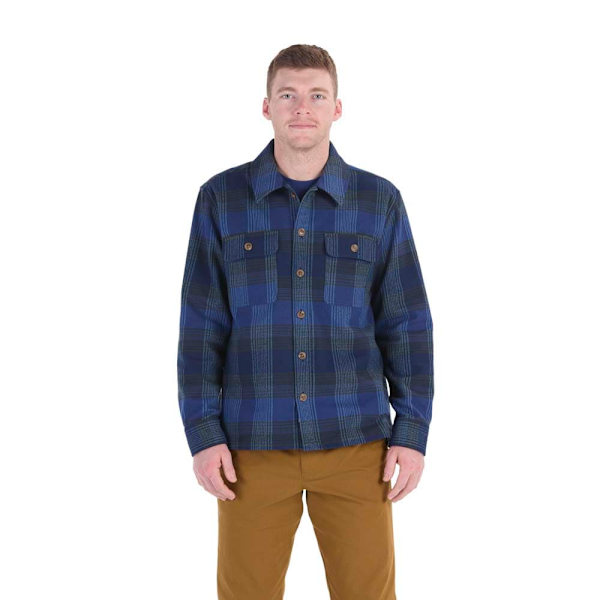Marmot Incline Heavyweight Flannel Skjorte Med Lange ærmer Blå 2XL Mand
