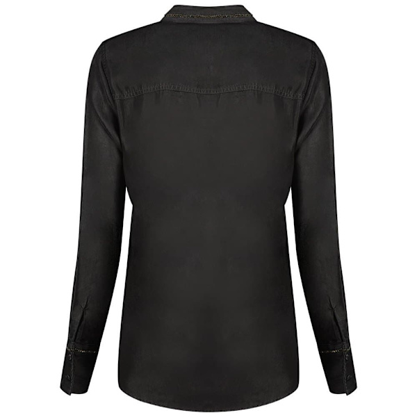 Salsa Jeans Pitkähihainen Paita 21007170 Regular Fit Musta M Nainen