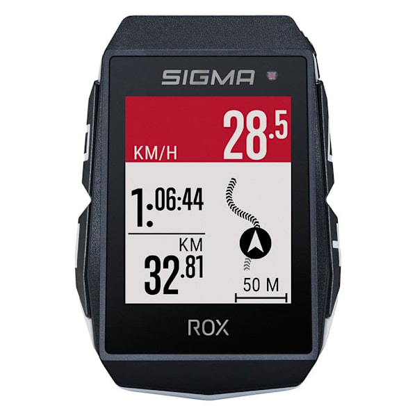 Sigma Cykelcomputer Med Sensorsæt Rox 11.1 Evo Hvid