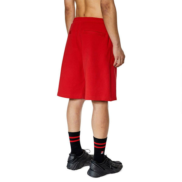 Diesel Sweat Shorts Crown Rød XL Mand