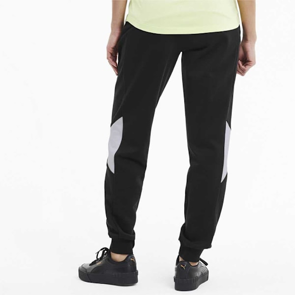 Puma Byxor Rebel Fleece Cl Svart S Kvinna