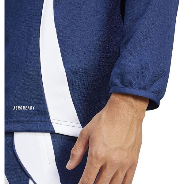 Adidas Half Zip Sweatshirt Training Tiro24 Blå L / Regular Man