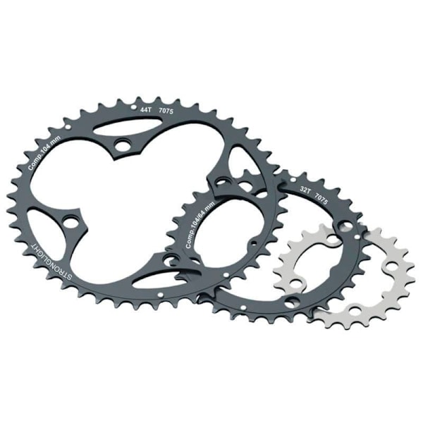 Stronglight Kæderring Mtb Xc-e Intermediate 4b 104/64 Bcd Grå 32t