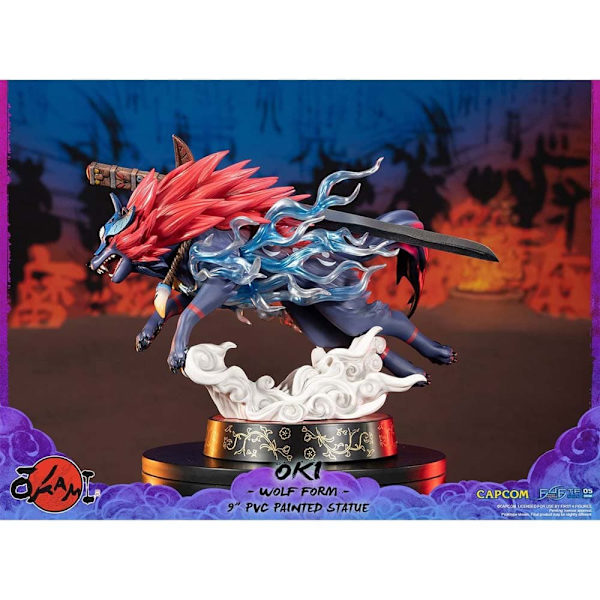 First 4 Figures Wolf Form Standard Edition Okami Oki Monivärinen