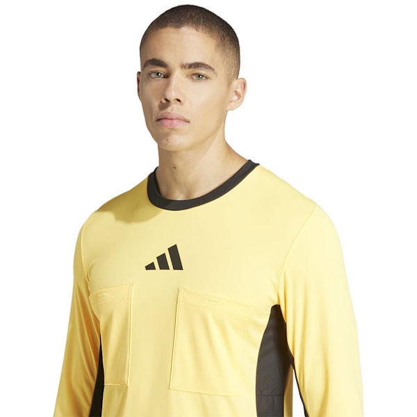 Adidas Pitkähihainen T-paita Referee 24 Keltainen S Mies
