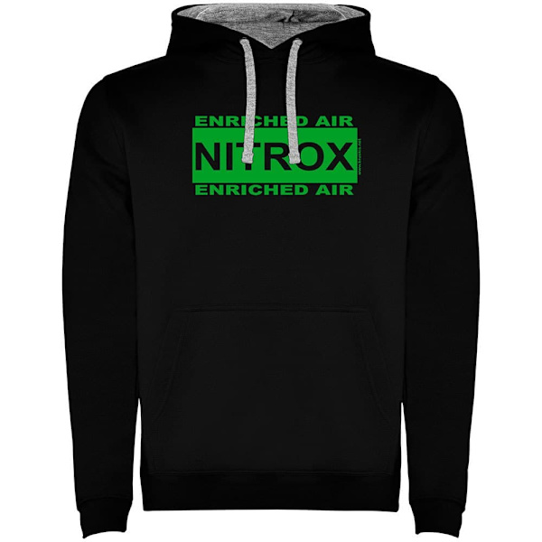 Kruskis Hættetrøje Nitrox Two-colour Sort XL Mand