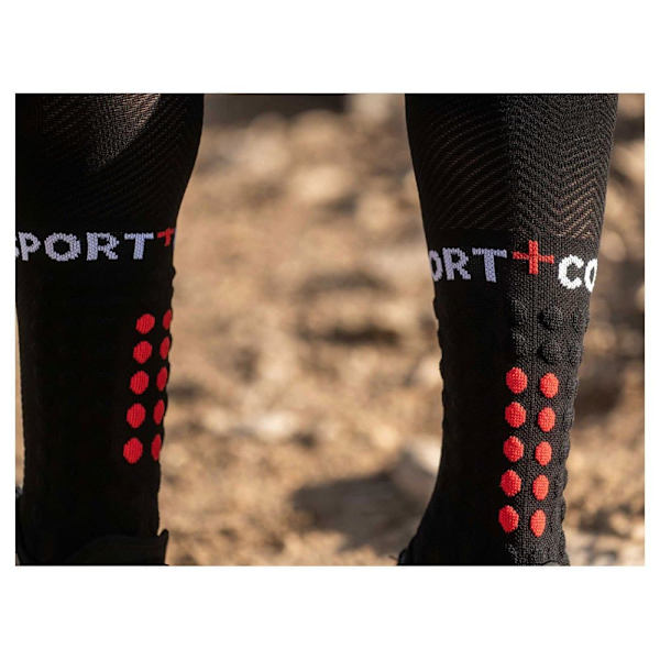 Compressport Sukat Full Run Musta EU 39-41 Mies