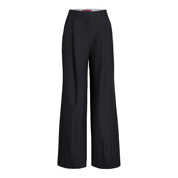 Jack & Jones Ellis Wide Jjxx Højtaljede Bukser Sort XS / 32 Kvinde
