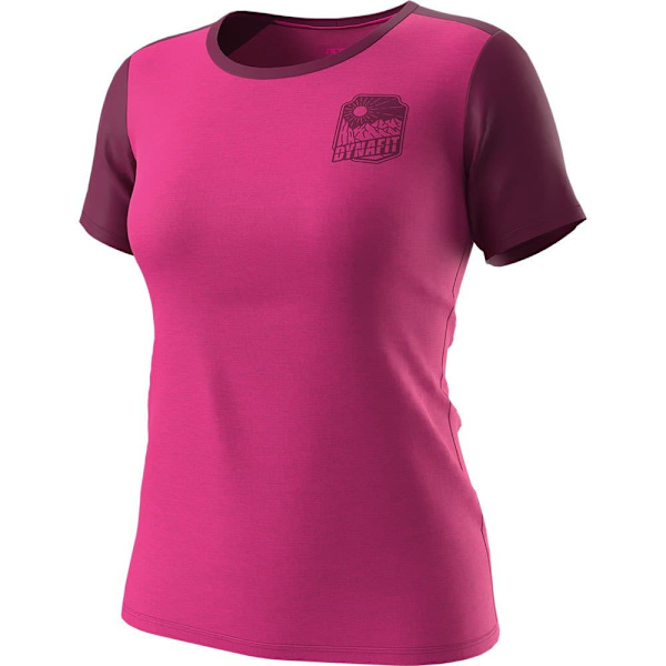 Dynafit Kortärmad T-shirt Transalper Light Rosa L Kvinna
