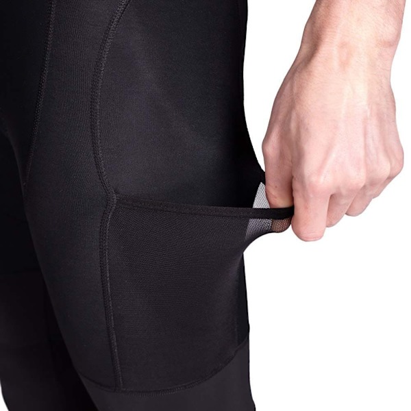 Bioracer Trägerhose Strumpfhose Icon Tempest Sort L Mand