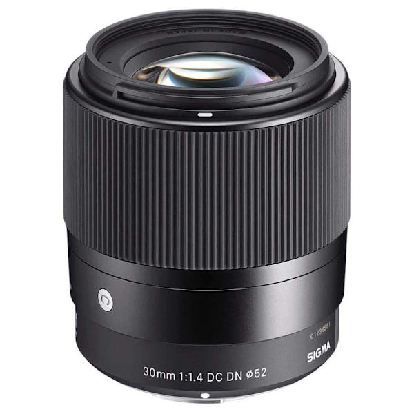Sigma Photo Linse Dc Dn C L-m 30 Mm F/1.4 Sort