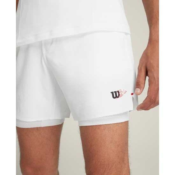 Wilson Shortsit Tournament 7´´ Valkoinen XL Mies