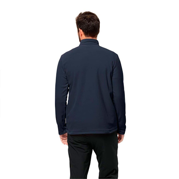 Jack Wolfskin Taunus Fleece Med Halv Dragkedja Blå L Man