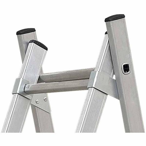 Gierre Modula Steg Utdragbar Aluminiumstege 2x7 Silver
