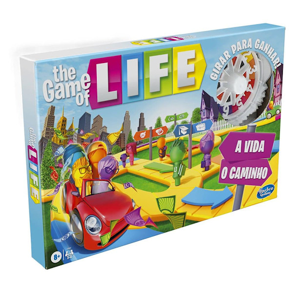 Hasbro Brädspel The Game Of Life Versión Portugués Flerfärgad