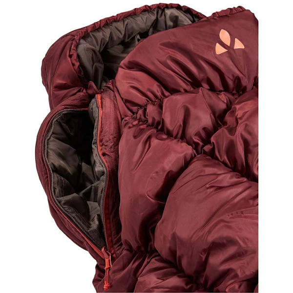 Vaude Sovsäck Meglis 300 Syn Röd Long / Left Zipper