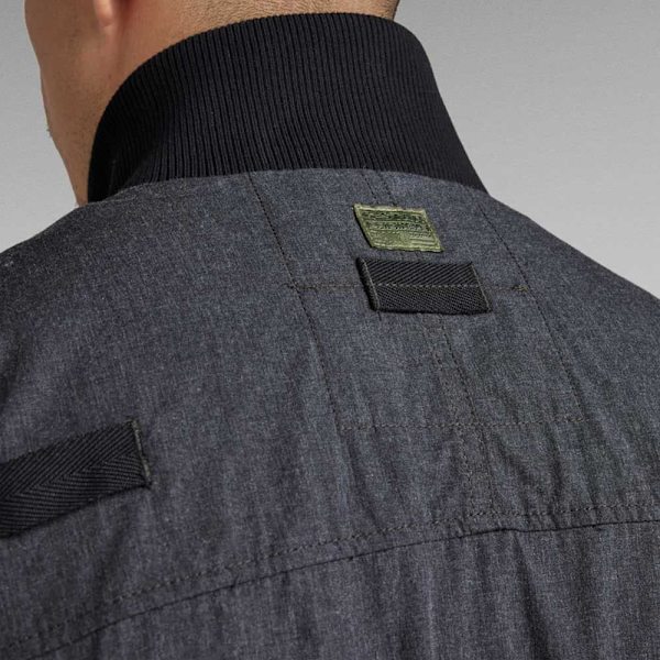 G-star Bomberjakke Zip Pocket Sort M Mand