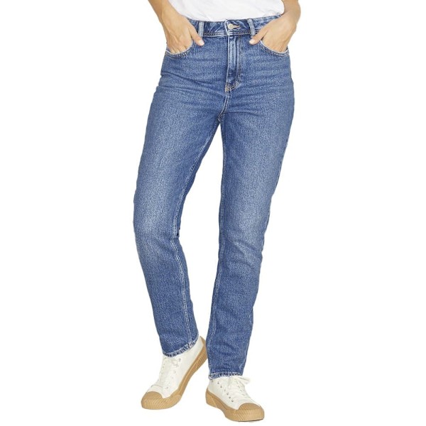 Jack & Jones Jeans Med Høj Talje Jxberlin Slim Nc2006 Blå 30 / 34 Kvinde