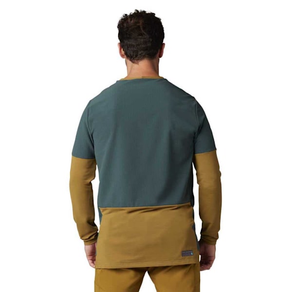Fox Racing Defend Thermal Langærmet Baselayer Grøn M Mand
