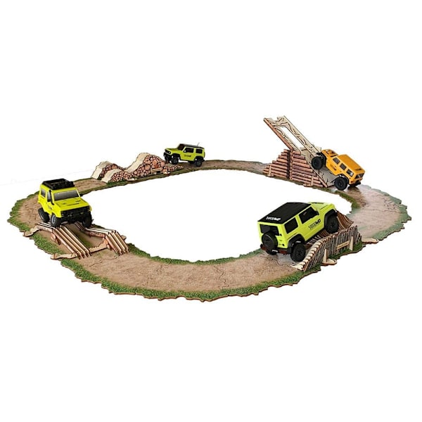 Crawler Park Circuit Starter Kit Rc 1/24 Flerfarvet