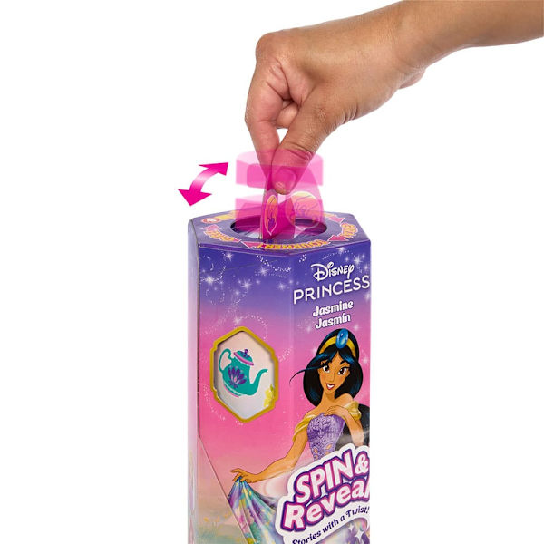Disney Princess Frozen Jasmine Spin And Reveal-docka