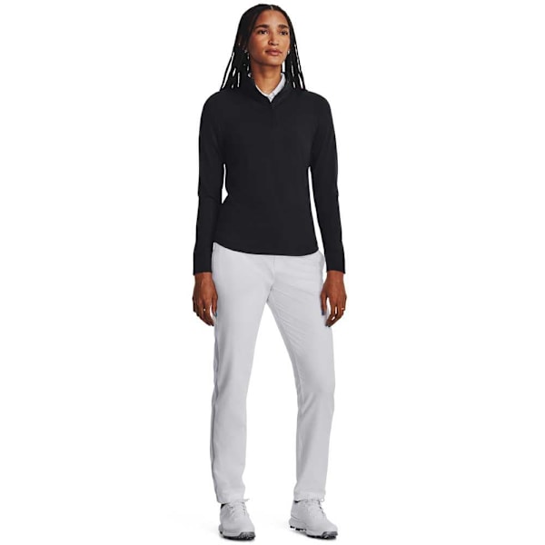 Under Armour Golf Halv Lynlå Sweatshirt Playoff Sort S Kvinde