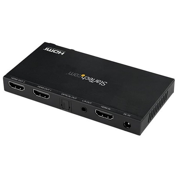 Startech Hdmi Splitter 2 Port Hdmi 2.0 Sort