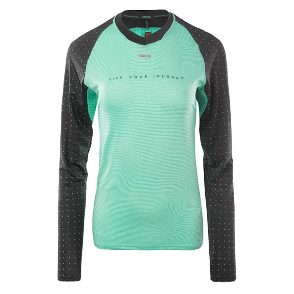 Radvik Pitkähihainen Jersey Zulu Mtb Lds Vihreä M Nainen