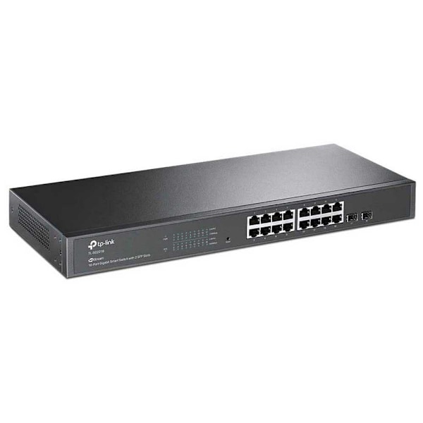 Tp-link Kontakt Tl-sg2218 16 Havne Sort Sort