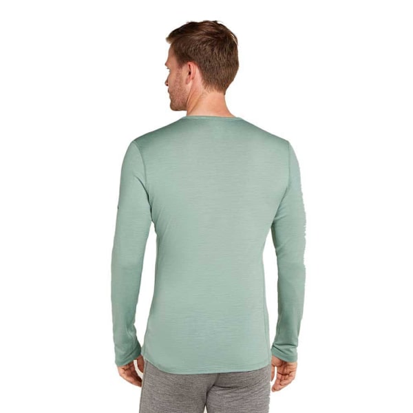 Icebreaker Merino 200 Oasis Langærmet Baselayer Grøn XL Mand