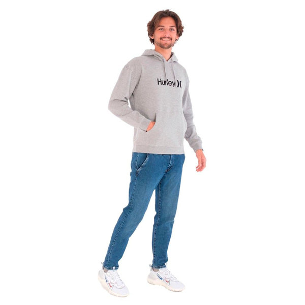 Hurley Sweatshirt One & Only Solid Core Grå M Mand
