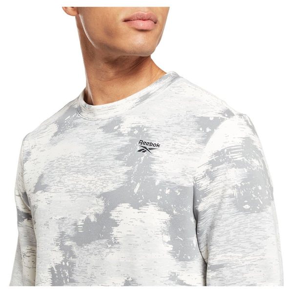 Reebok Huppari Identity Modern Camo Fleece Crew Harmaa M Mies