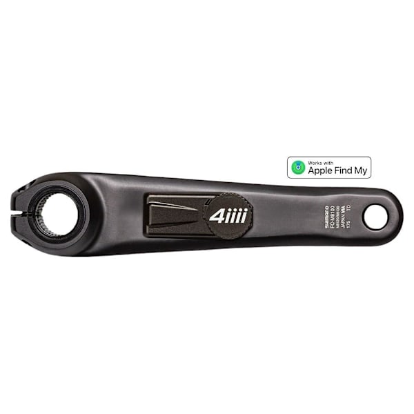 4iiii Vasen Kampi Virtamittarilla Precision 3+ Xt M8100 Hopeinen 175 mm