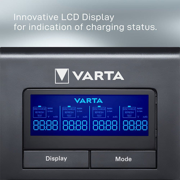 Varta Batterioplader Aa/aaa Sort