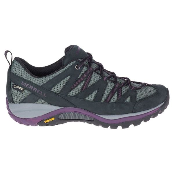 Merrell Trail Löparskor Siren Sport 3 Goretex Grå,Lila EU 38 1/2 Kvinna