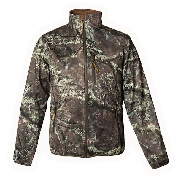 Pasion Morena Camouflage Slank Jakke Soft Shell Grøn L