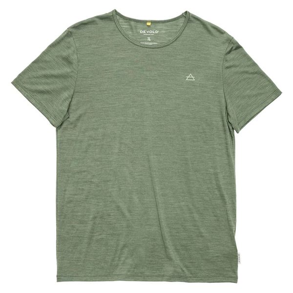 Devold Of Norway Active T-shirt Med Korta ärmar Grönt L Man