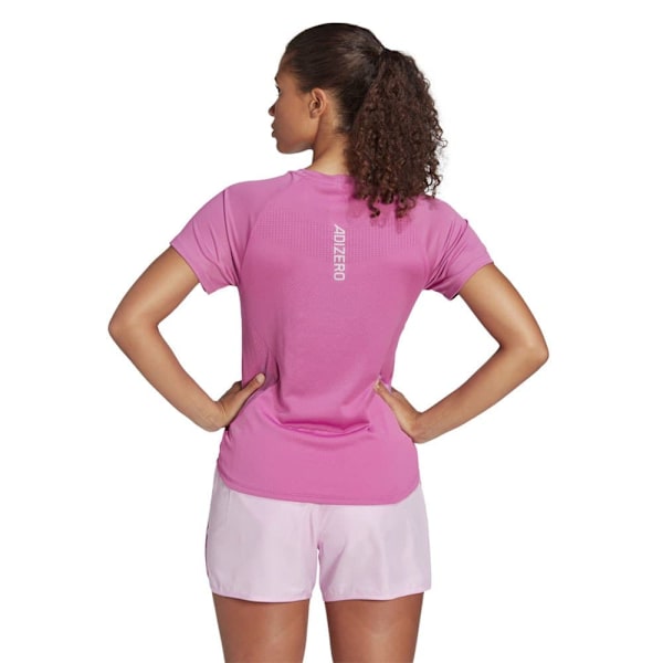 Adidas Kortärmad T-shirt Parley Adizero Rosa S Kvinna