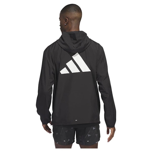 Adidas Jakke Run It Sort 2XL Mand