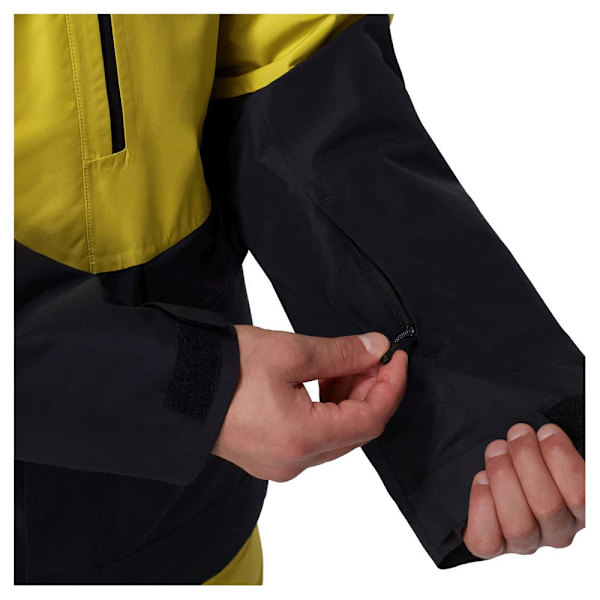 Mammut Fall Line Hardshell Thermo Jakke Gul M Mand