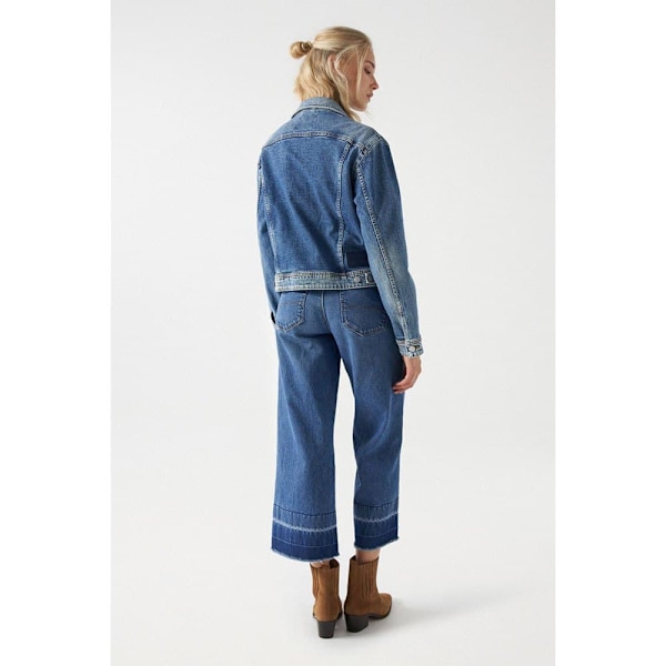 Salsa Jeans Jeansjacka 21007005 Blå L Kvinna
